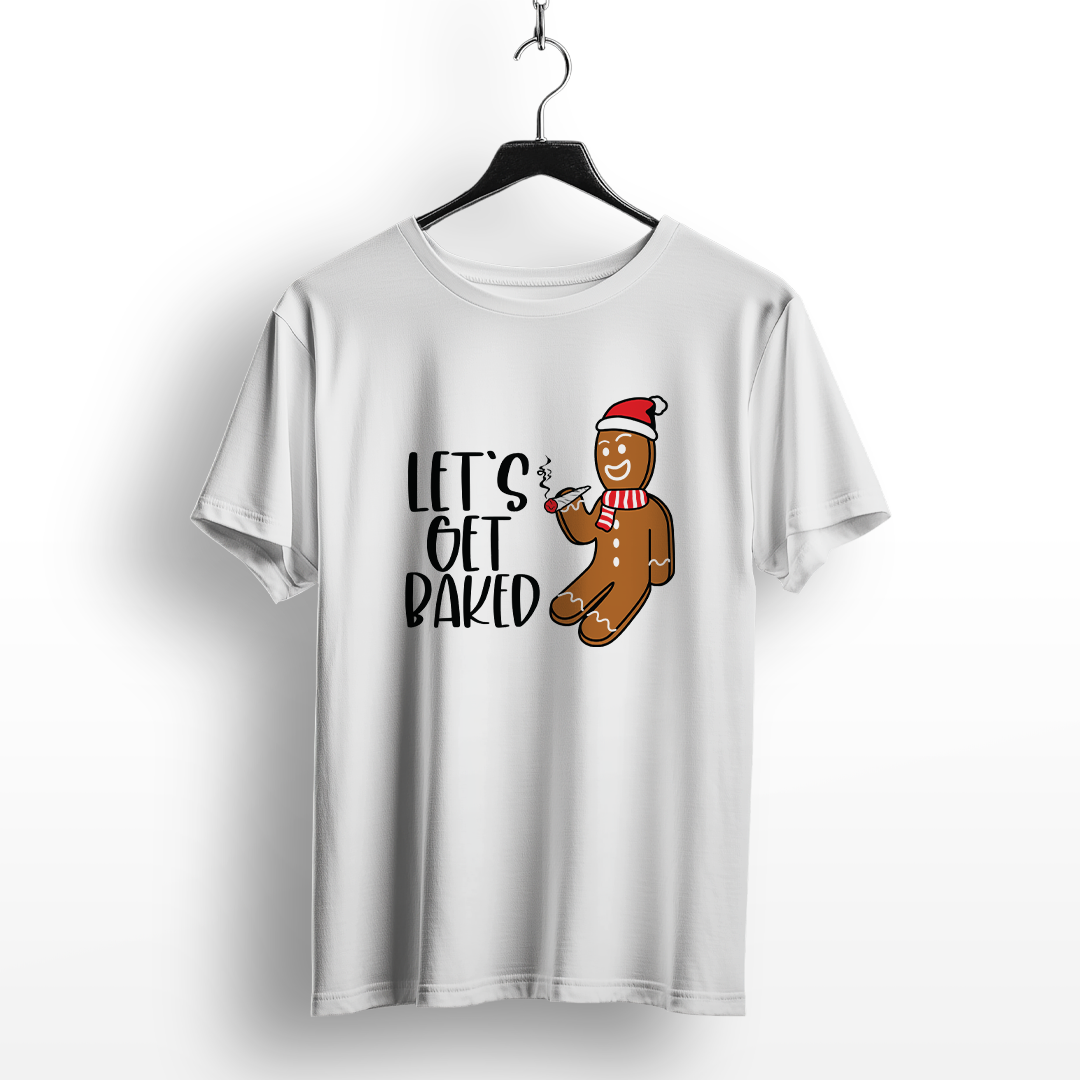 Lets Get Baked Gingerbread Man T-Shirt
