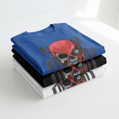 Cyborg Mask Skull Graphic Tee – Streetwear Graphic T-Shirt