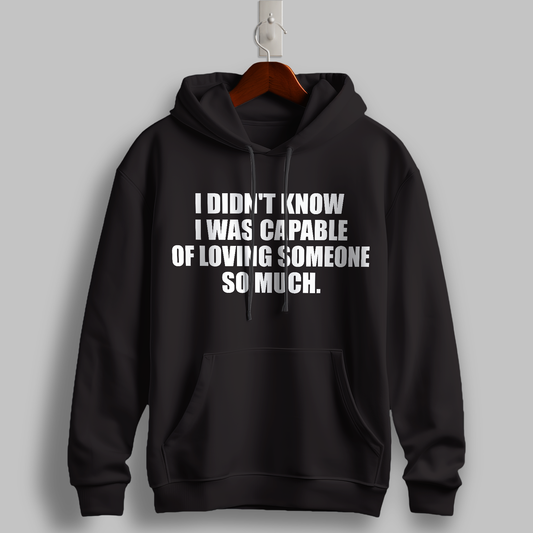 "Capable of Loving" Black Hoodie