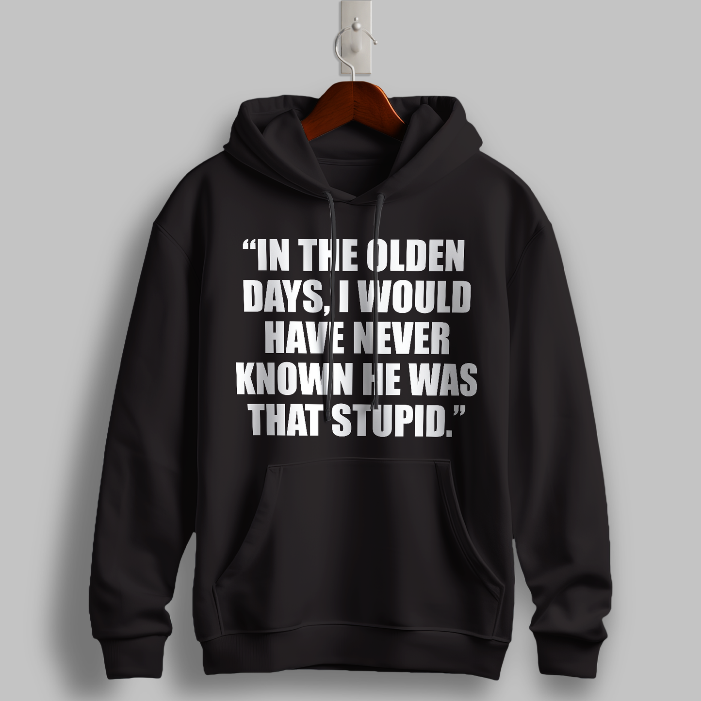 Minimalist Quote Hoodie