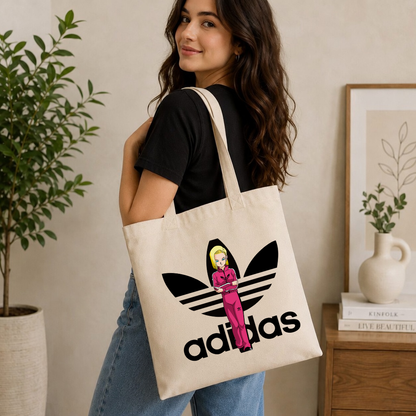 Limited Edition Android 18 Adidas Canvas Tote Bag - Dragon Ball Z Crossover