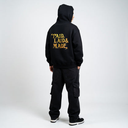 EVOLUTION "Paid, Laid & Made" Graphic Heavyweight Hoodie