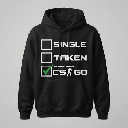 Counter-Strike CS:GO Meme Graphic Pullover Hoodie