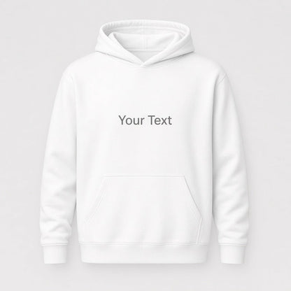 Custom Printed Hoodie – Personalized Text & Colors