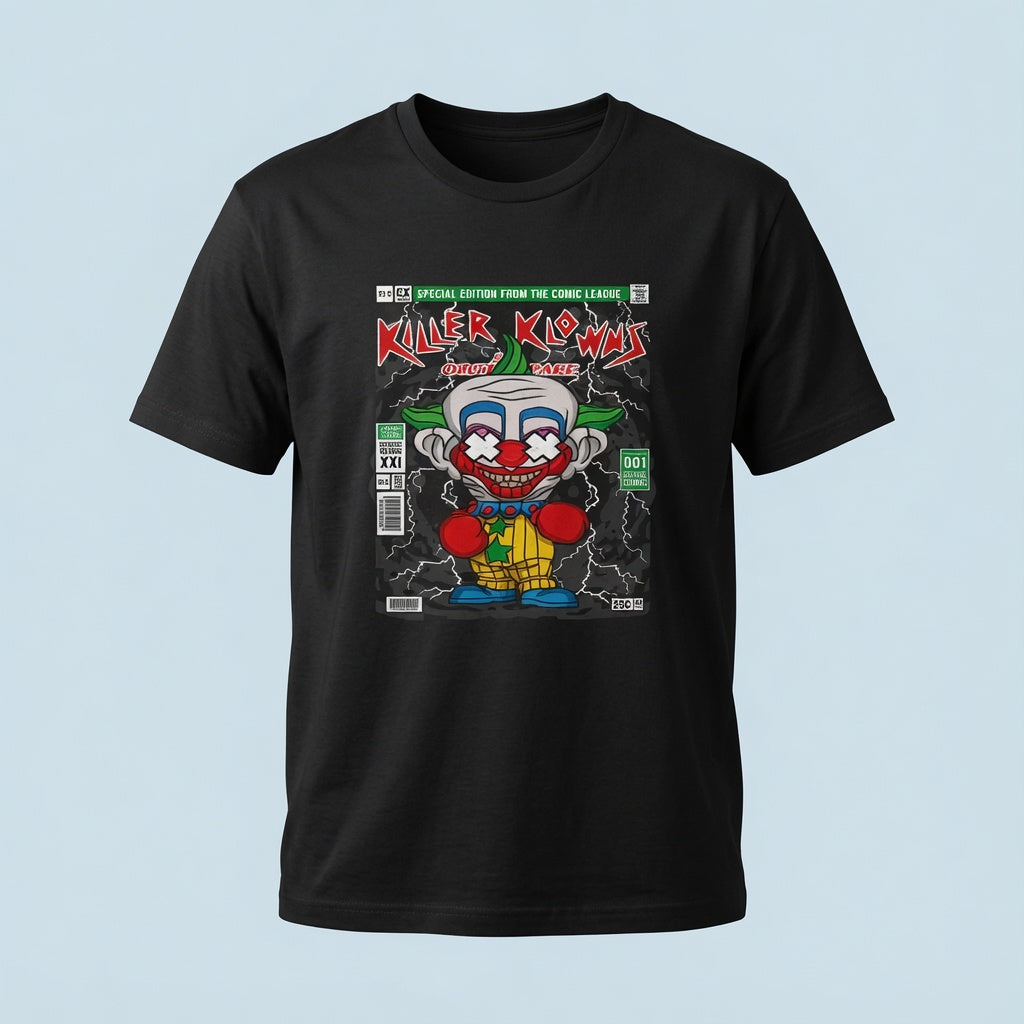 Killer Klowns Comic Book Graphic Tee