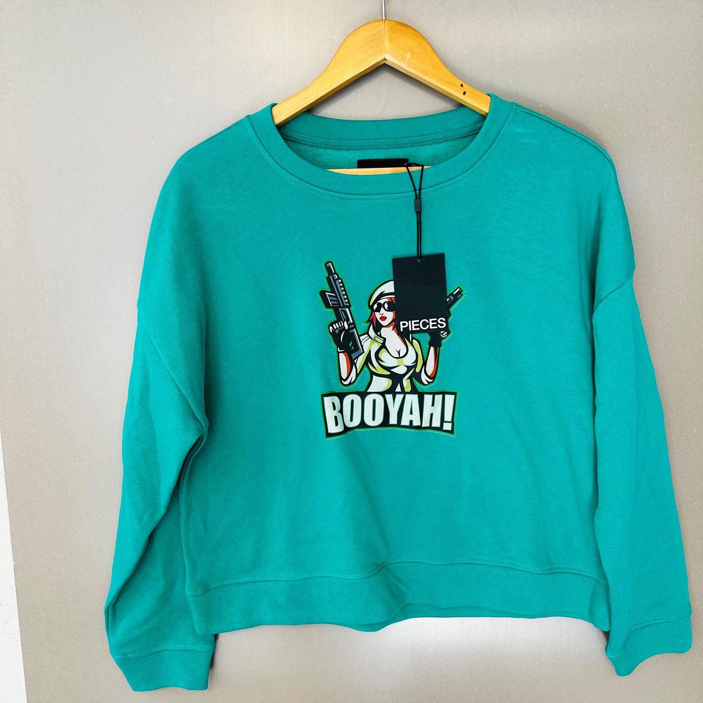 Booyah  Graphic Sweatshirt