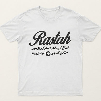 Rastah Monochrome Studio Script Graphic T-Shirt