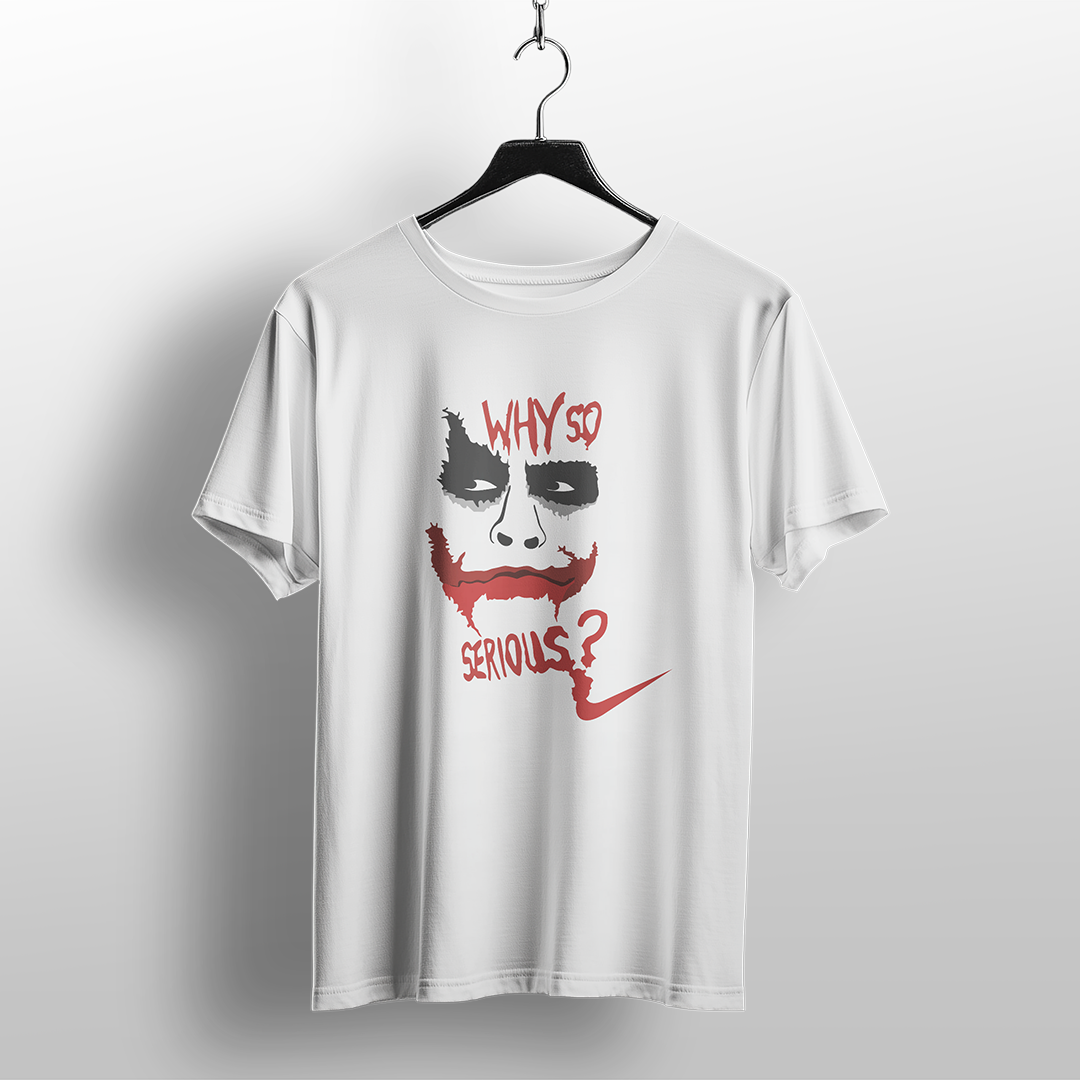 Horror Parody "Why So Serious?" T-Shirt – Joker Inspired