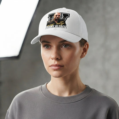 GTA Johnny Klebitz Graphic Baseball Cap - Grand Theft Auto IV Gaming Cap (White)