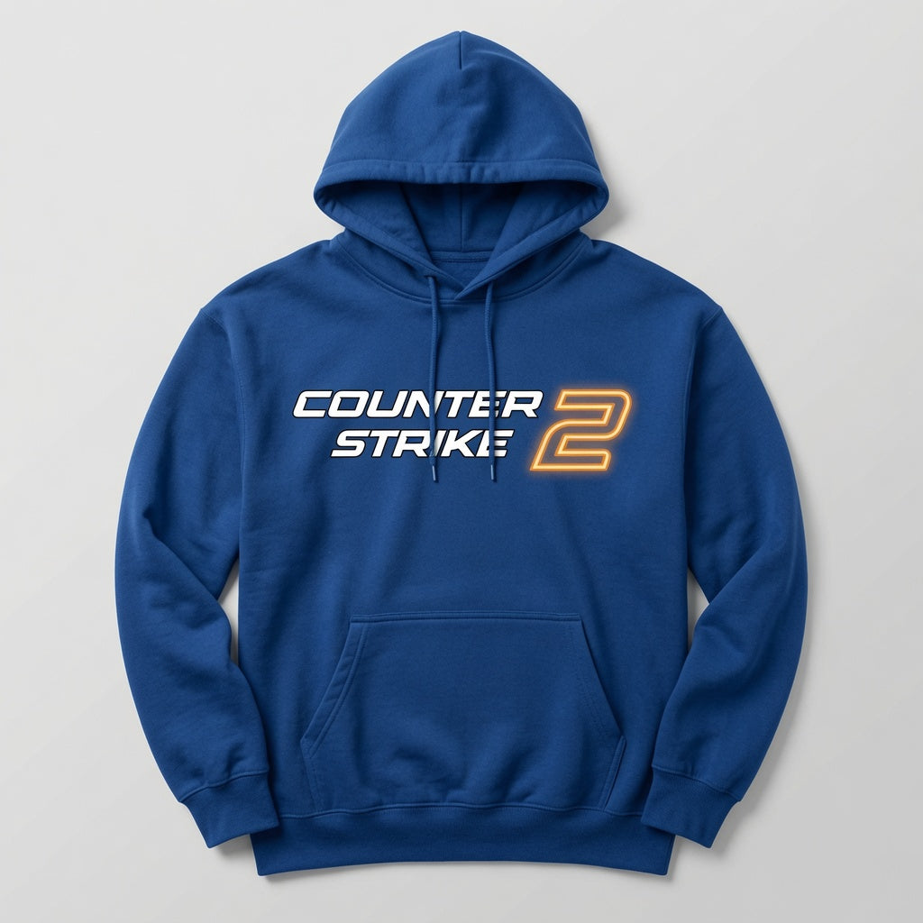 Counter-Strike 2 Hoodie CS2 Gaming Men Black Pullover Graphic Sweatshirt Gift