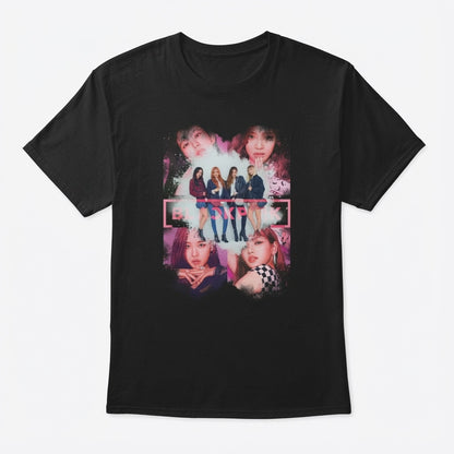 BLACKPINK High-Fashion Neon Accent Graphic T-Shirt (Copy)