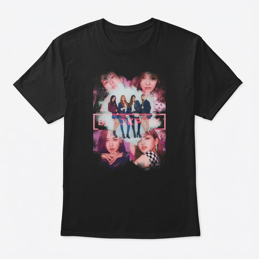 BLACKPINK High-Fashion Neon Accent Graphic T-Shirt (Copy)