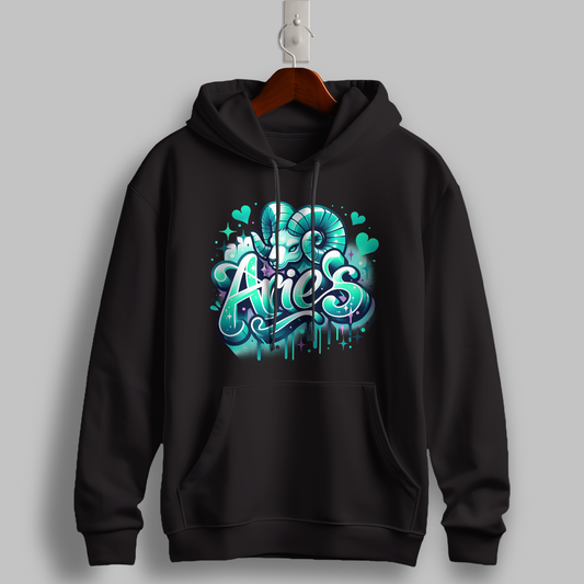 Aries Zodiac Sign Hoodie