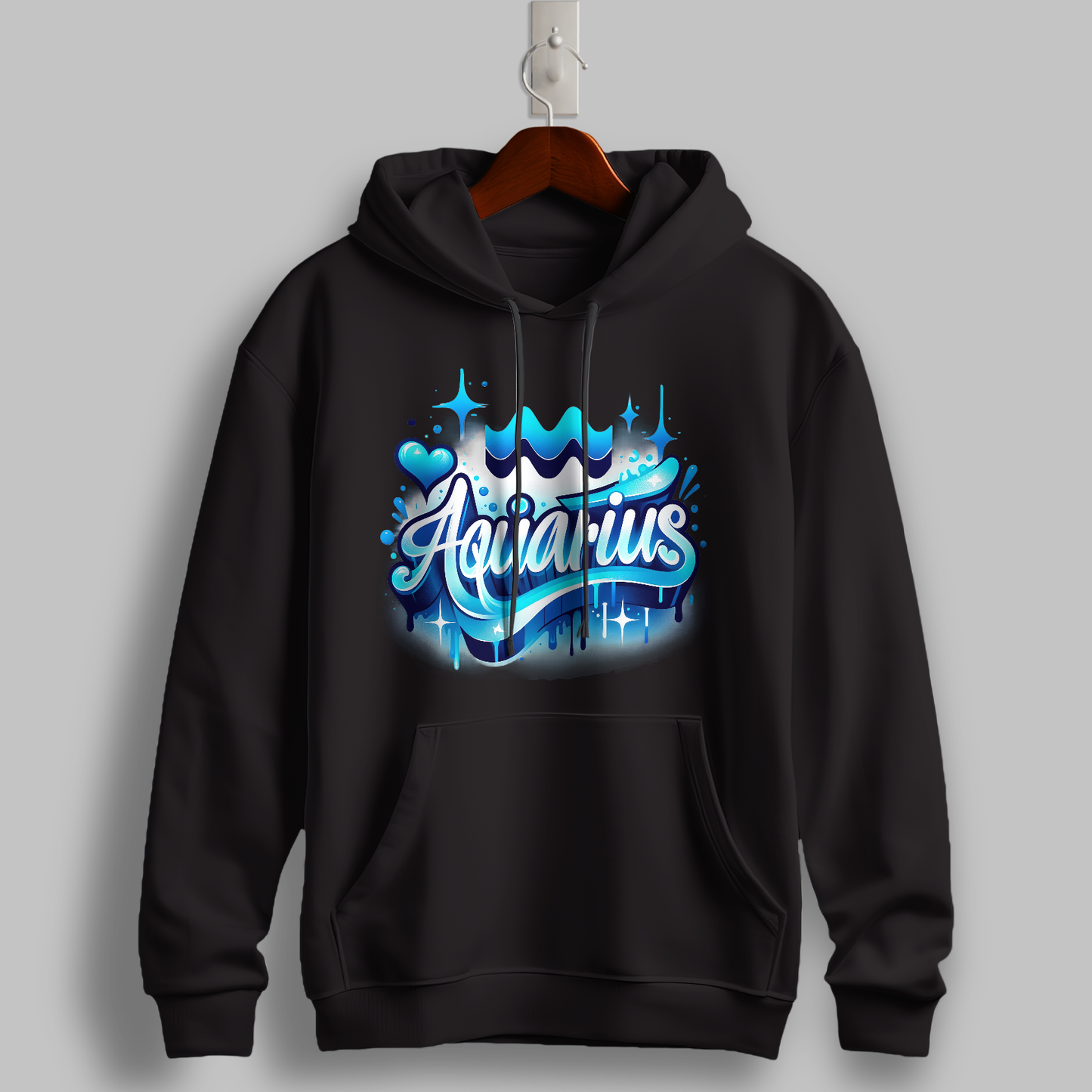 Aquarius Graphic Hoodie