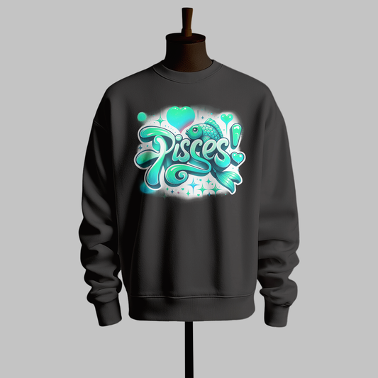 Pisces Zodiac Sign Sweatshirt