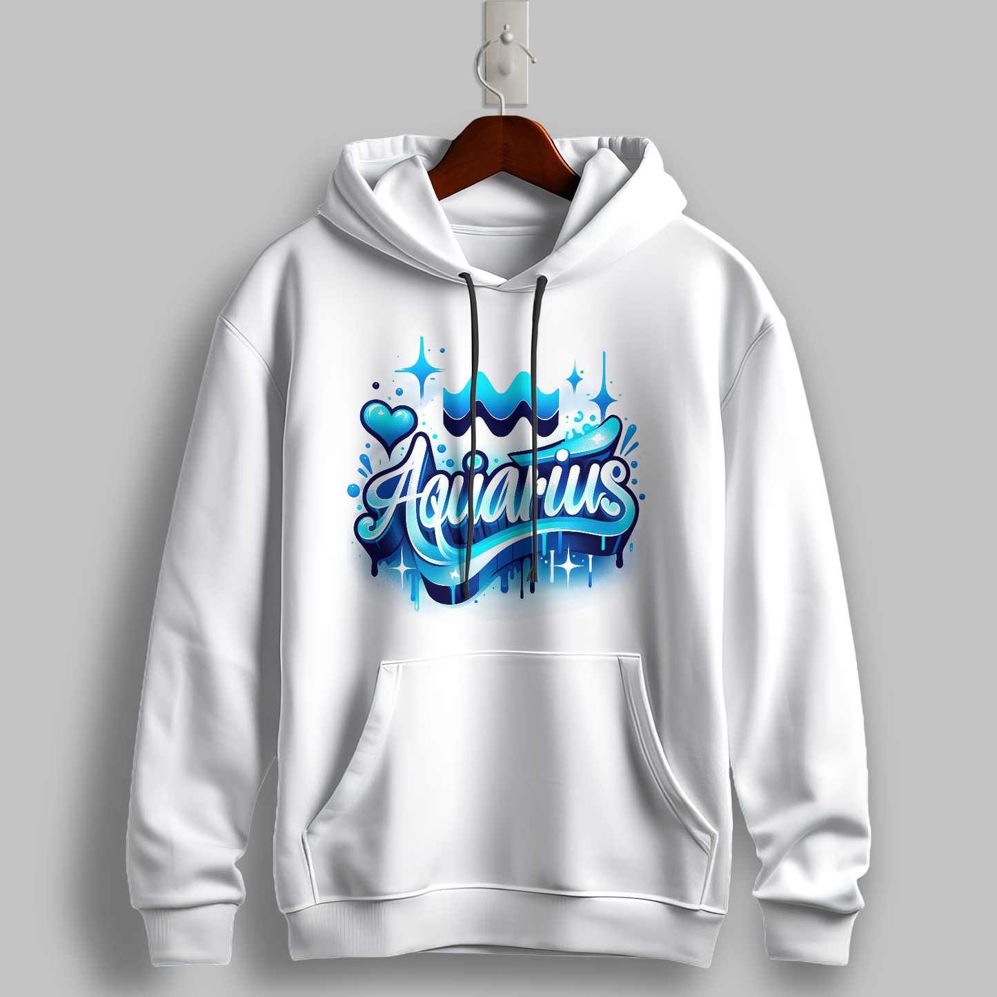 Aquarius Graphic Hoodie