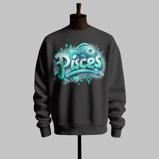 Pisces Zodiac Sign Sweatshirt