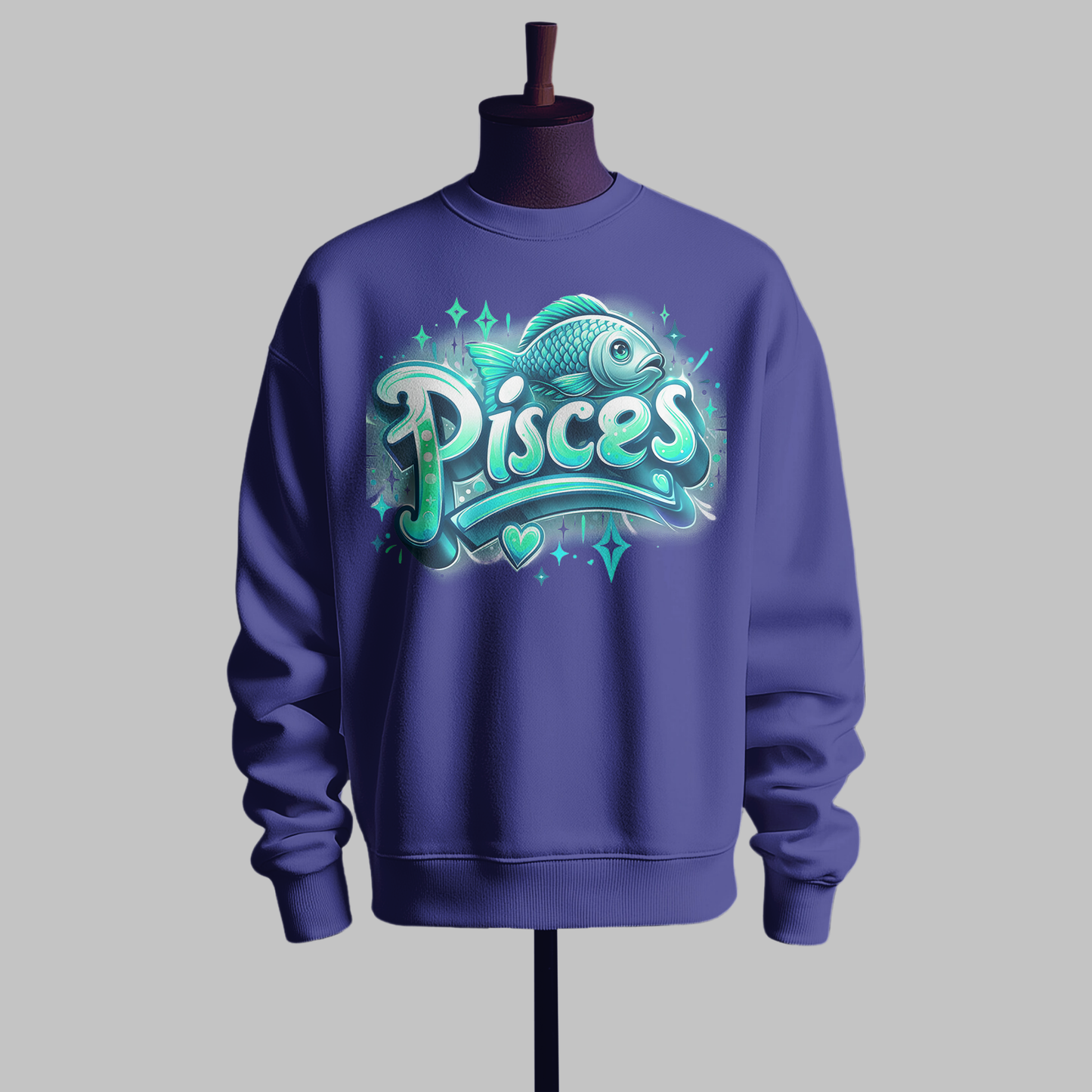 Pisces Zodiac Sign Sweatshirt