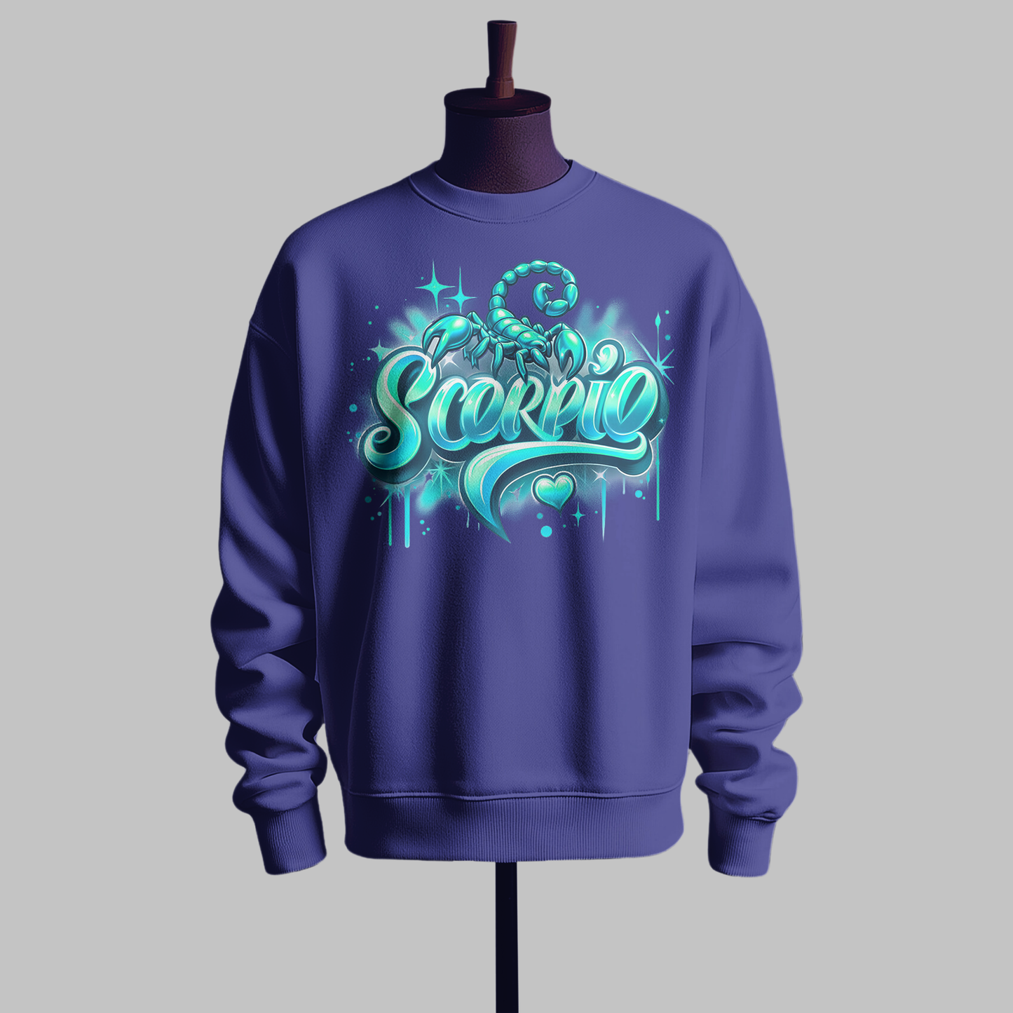 Teal Scorpio Design