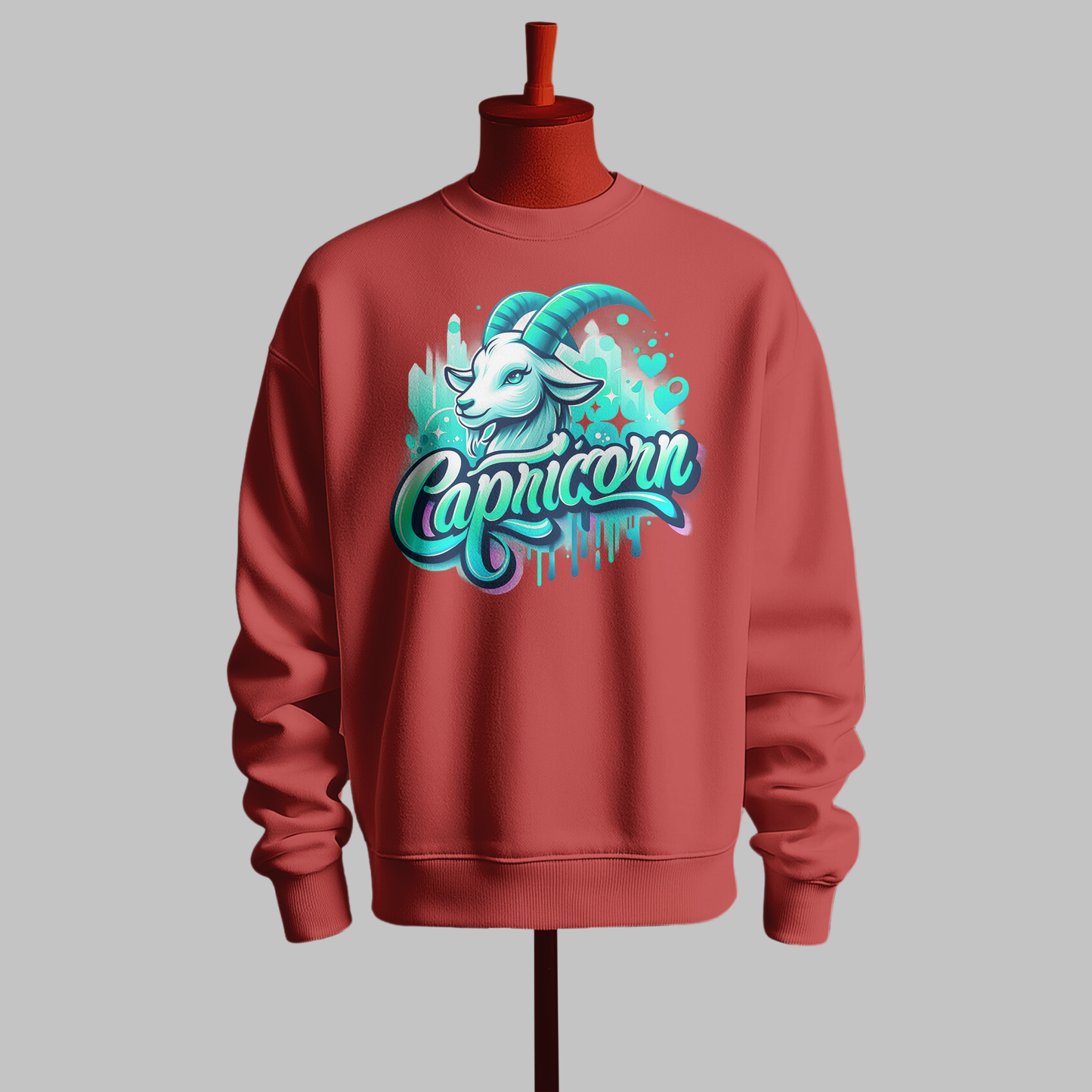 Capricorn Zodiac Graphic Sweatshirt