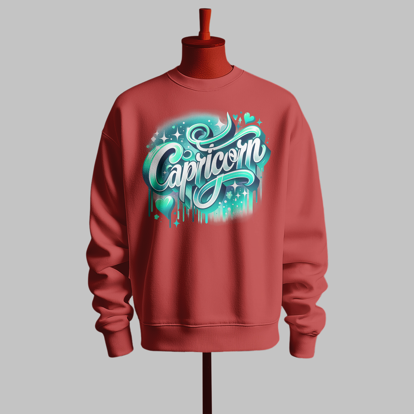 Capricorn Mint Glow Sweatshirt