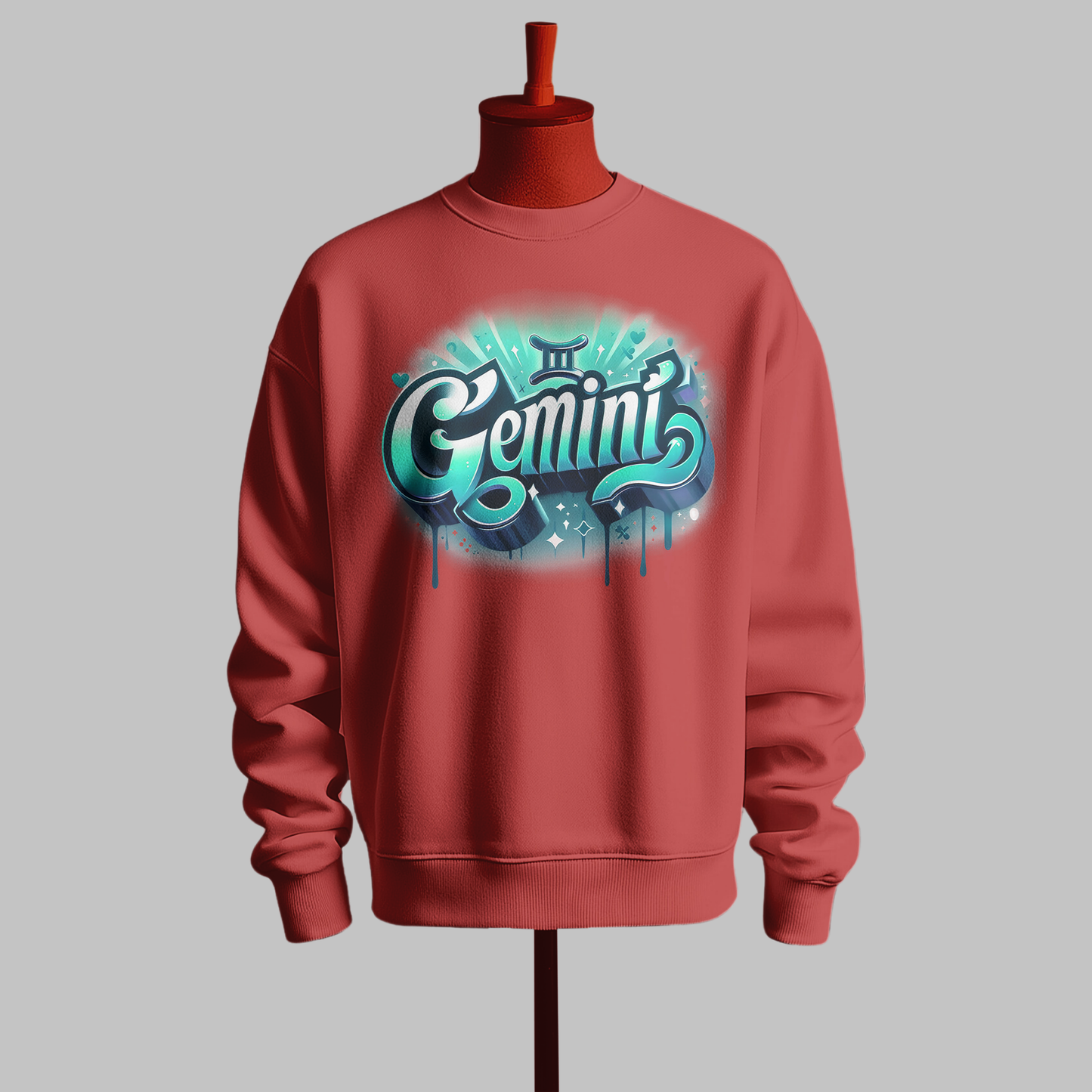 Gemini Mint Glow Sweatshirt