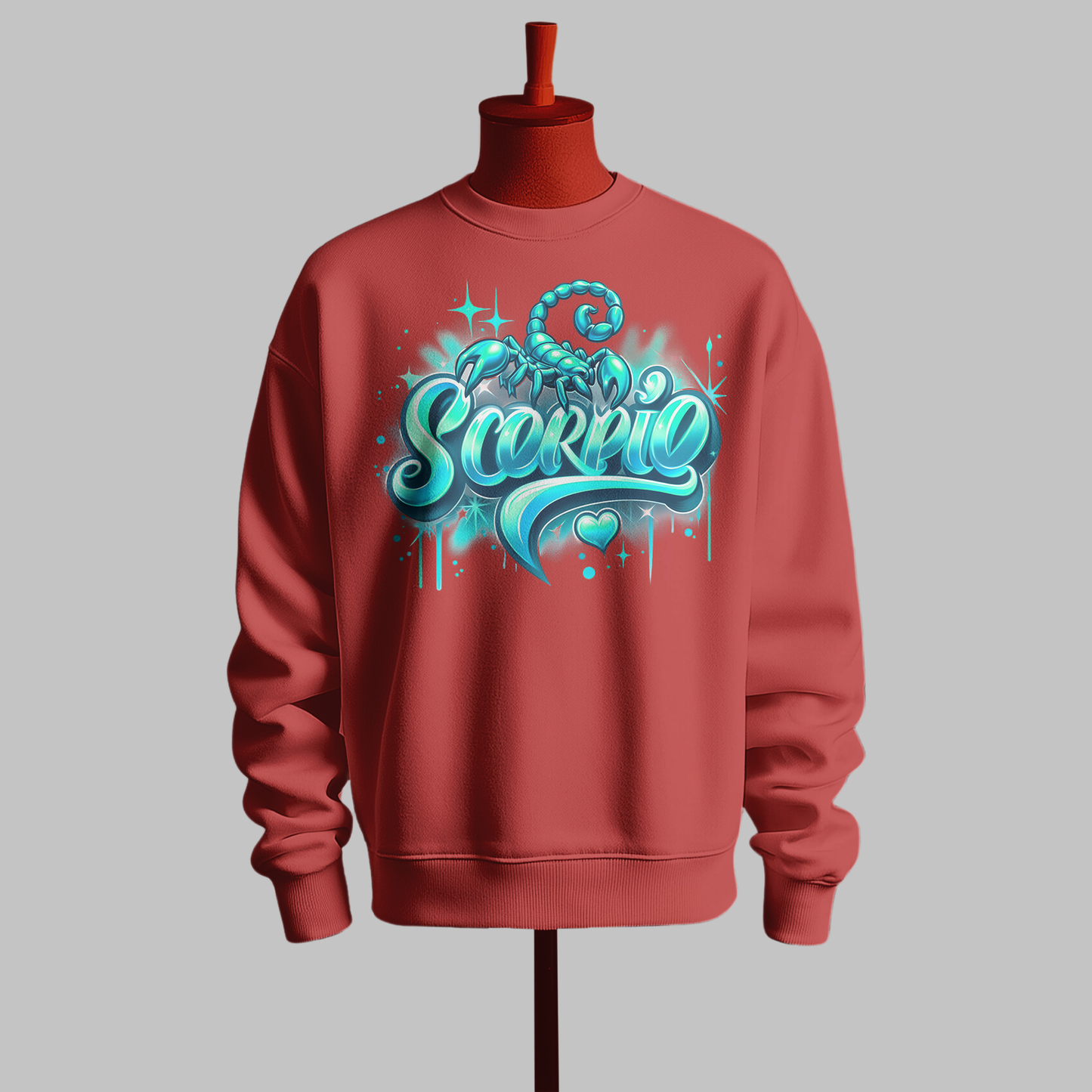 Teal Scorpio Design