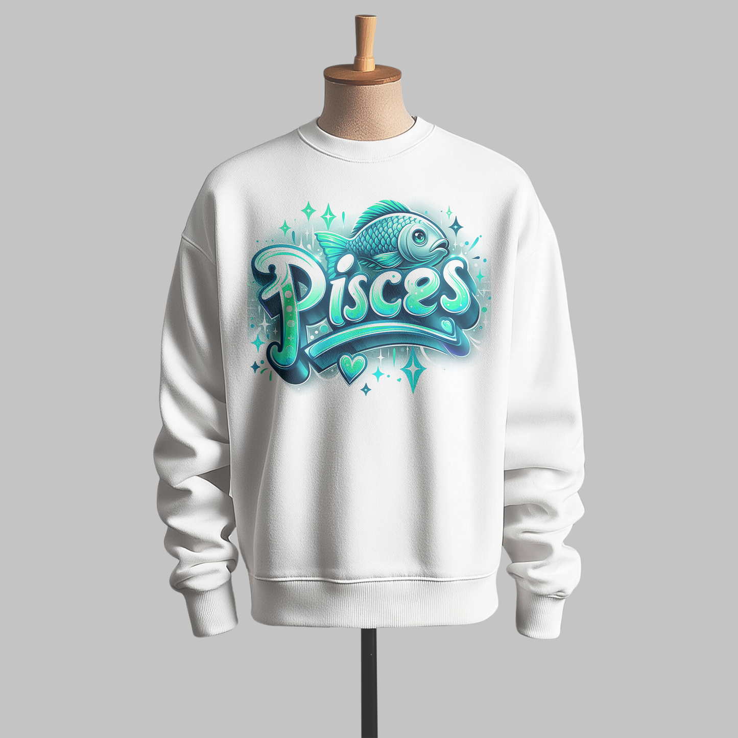Pisces Zodiac Sign Sweatshirt