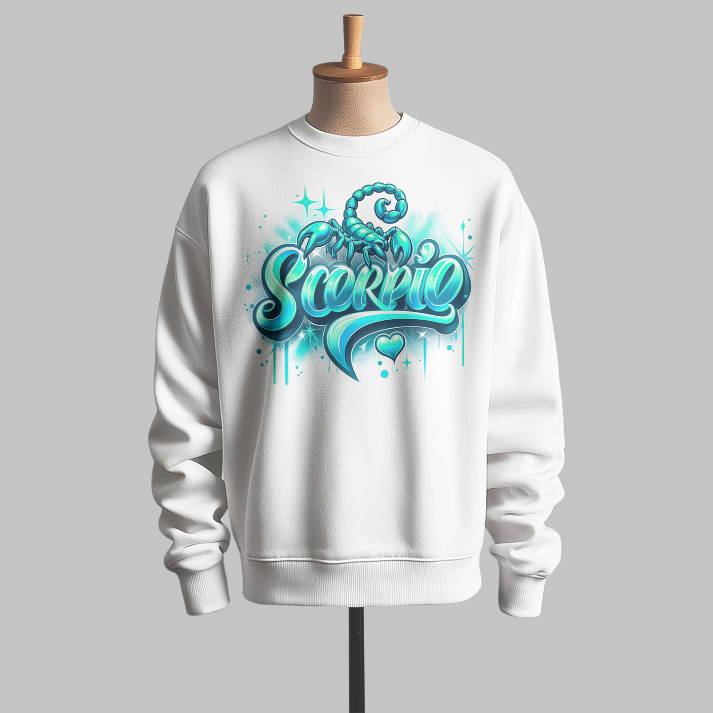 Teal Scorpio Design