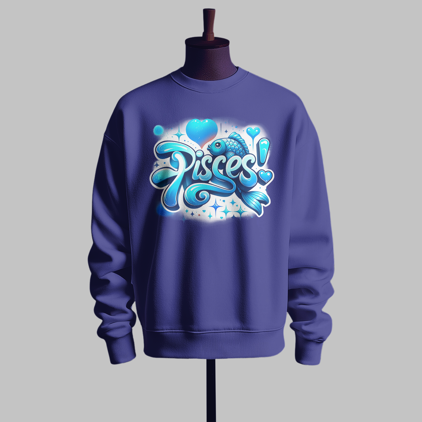 Pisces Serenity Graphic Sweatshirt