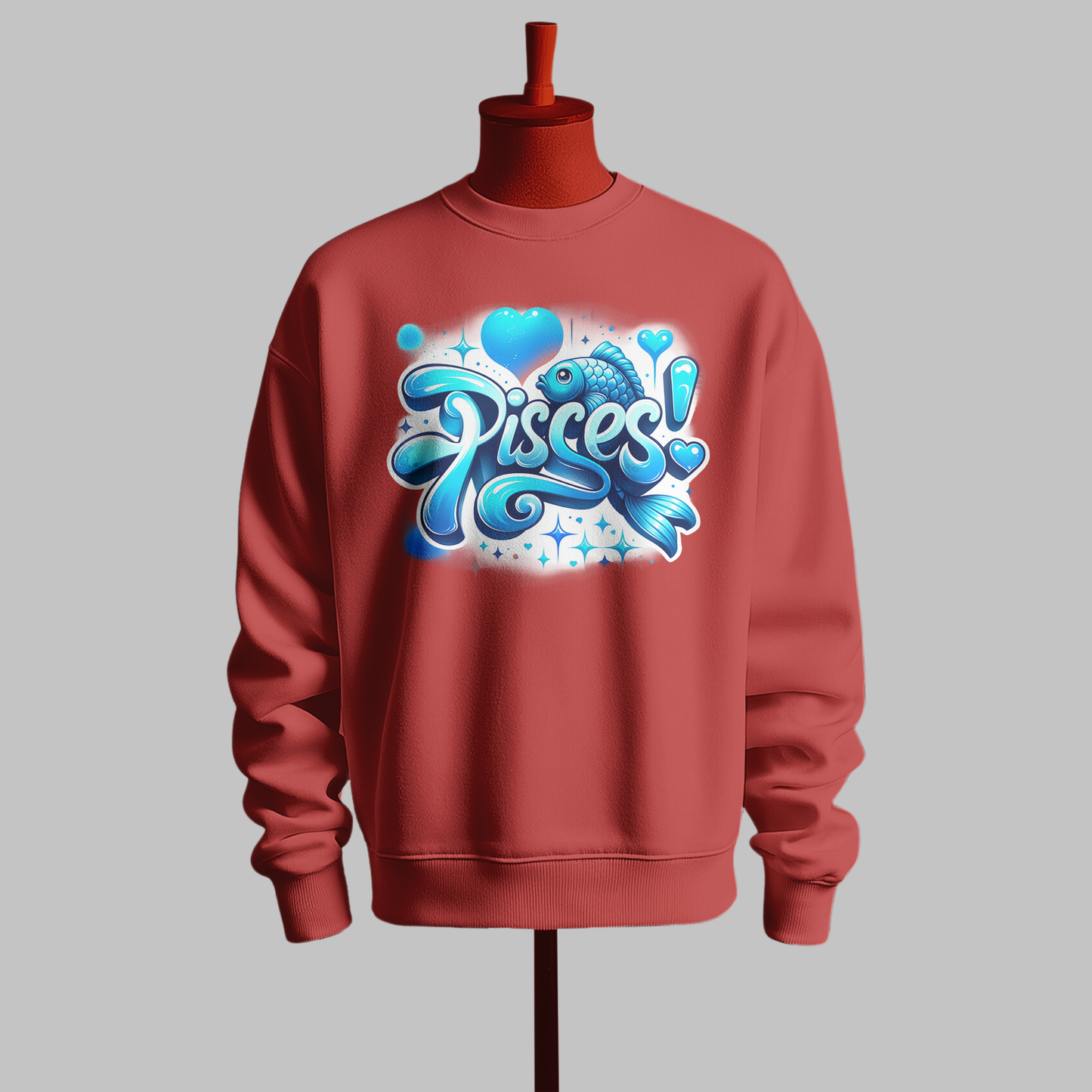 Pisces Serenity Graphic Sweatshirt