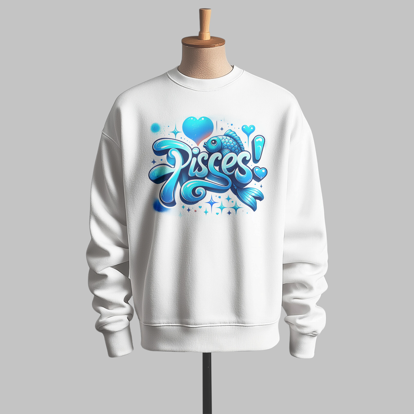 Pisces Serenity Graphic Sweatshirt