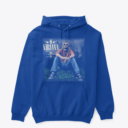 Nirvana Kurt Cobain "Taking Punk to the Masses" Premium Heavyweight Hoodie