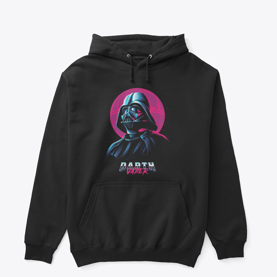 Neon Sith Hoodie – Retro Dark Lord Graphic