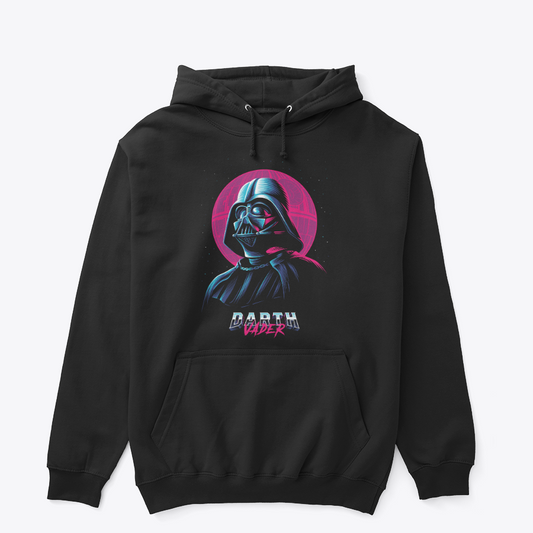 Neon Sith Hoodie – Retro Dark Lord Graphic