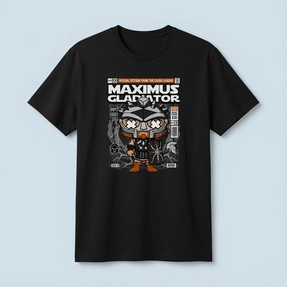 "Maximus Gladiator" Special Edition Comic Graphic T-Shirt