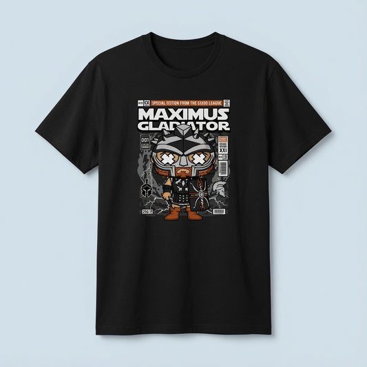 "Maximus Gladiator" Special Edition Comic Graphic T-Shirt