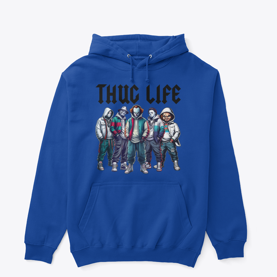 THUG LIFE Graphic Streetwear Hoodie