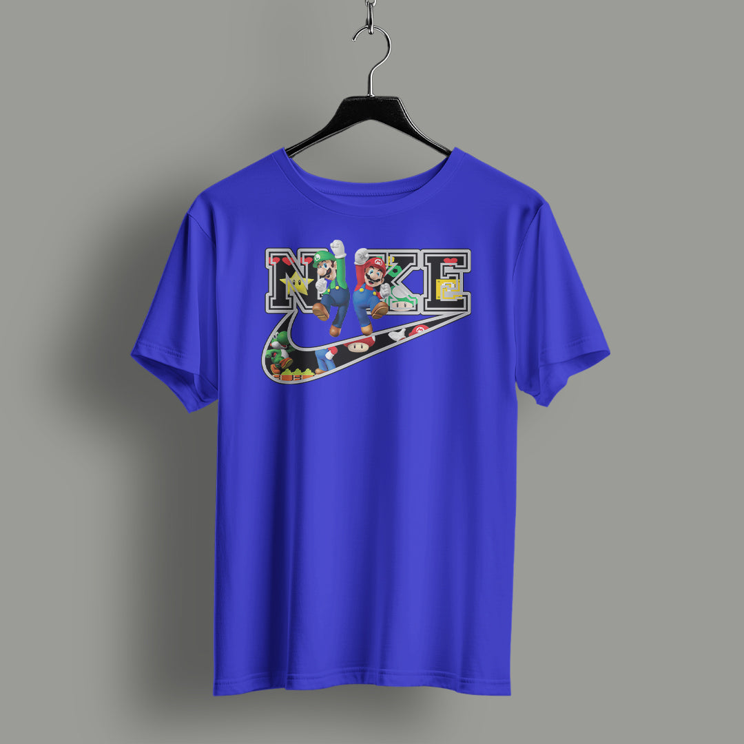 Inspired by Nike Logo Printed T-shirt