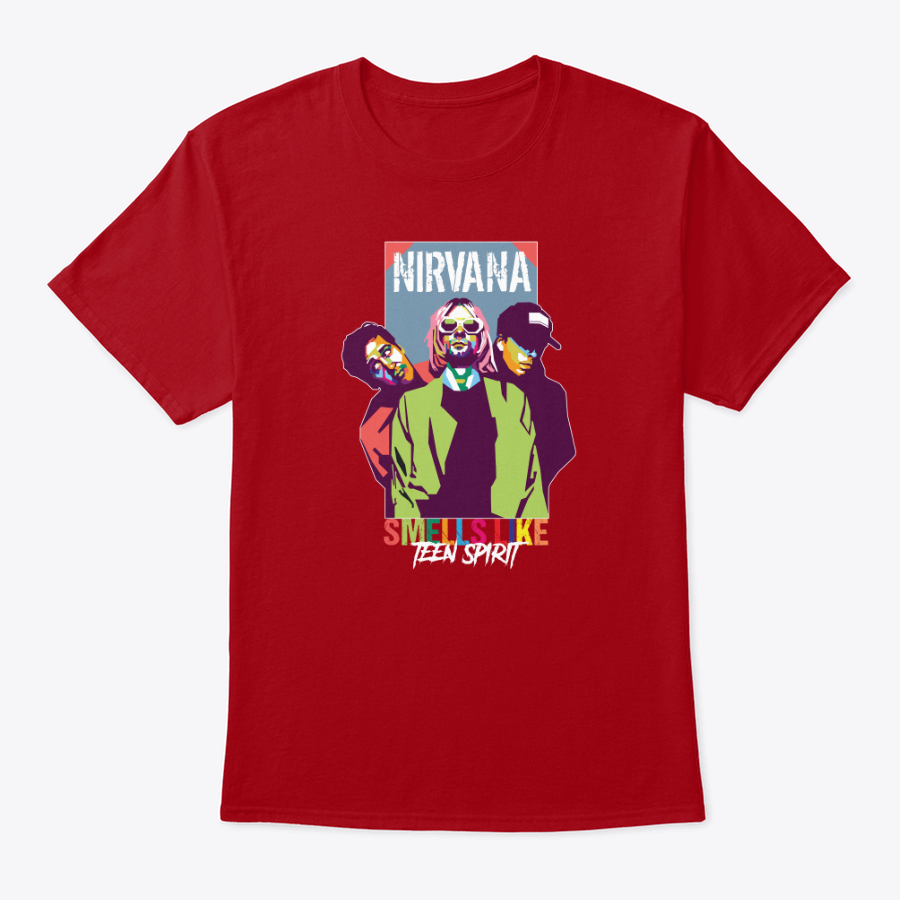 Nirvana "Smells Like Teen Spirit" Retro Pop Art Graphic Tee