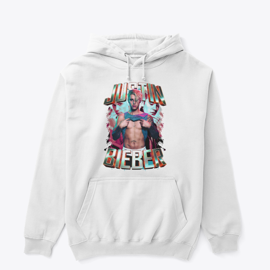 Justin Bieber Retro Y2K Tribute Hoodie