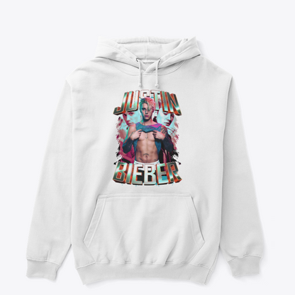 Justin Bieber Retro Y2K Tribute Hoodie