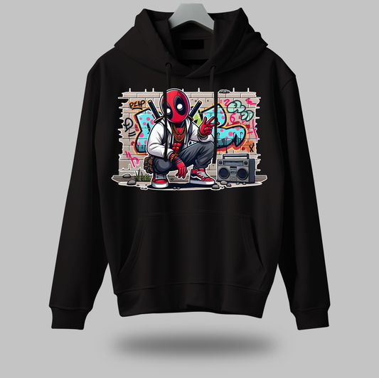 Deadpool Graffiti Hoodie