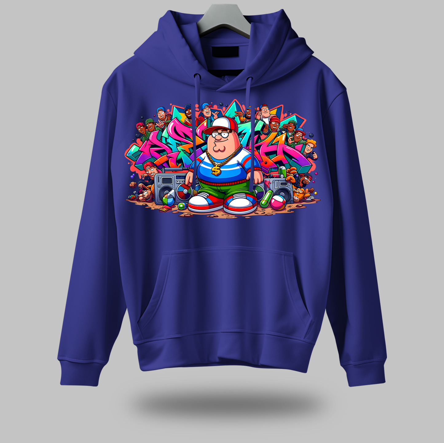 Graffiti Urban Cartoon Hoodie