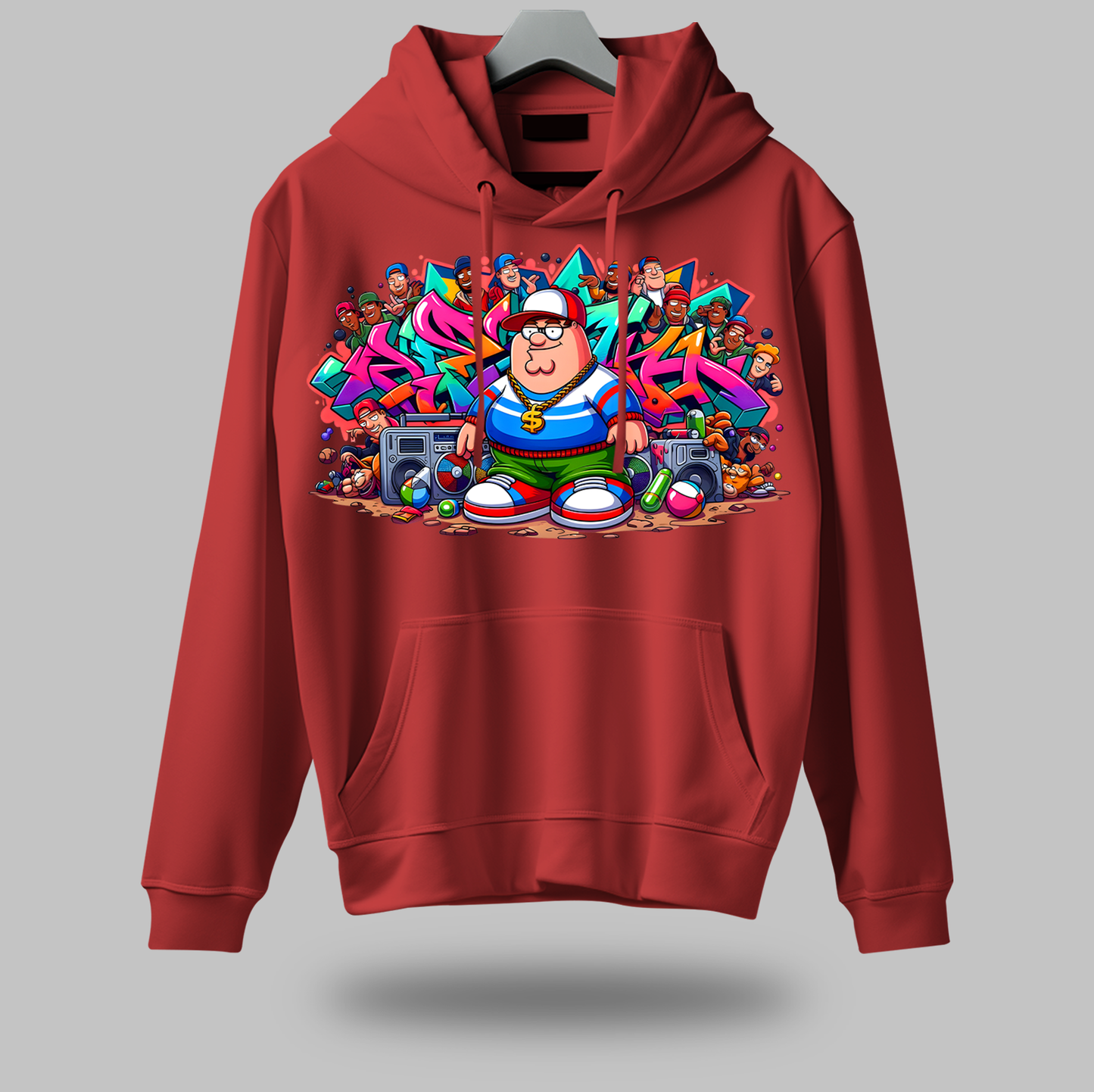 Graffiti Urban Cartoon Hoodie