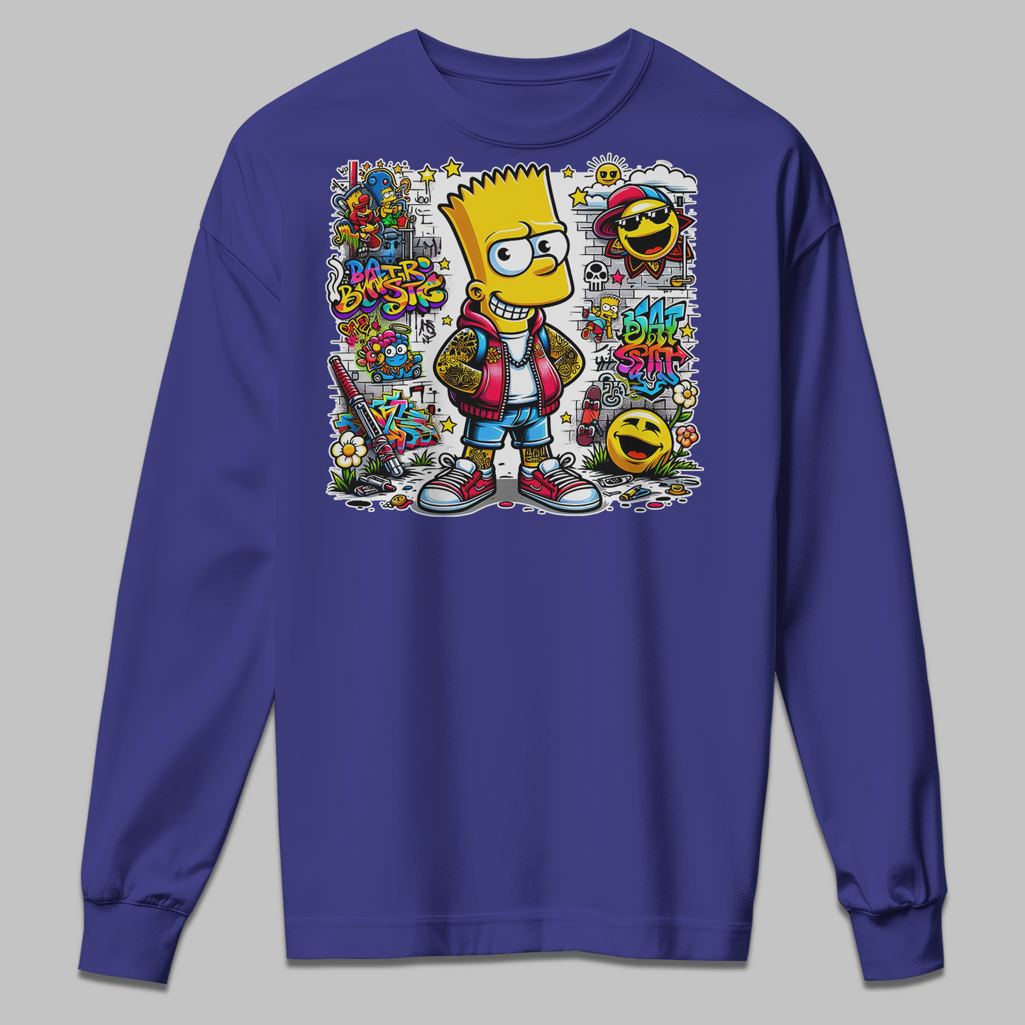 Simpson Bart Graphic Kids Sweatshirt