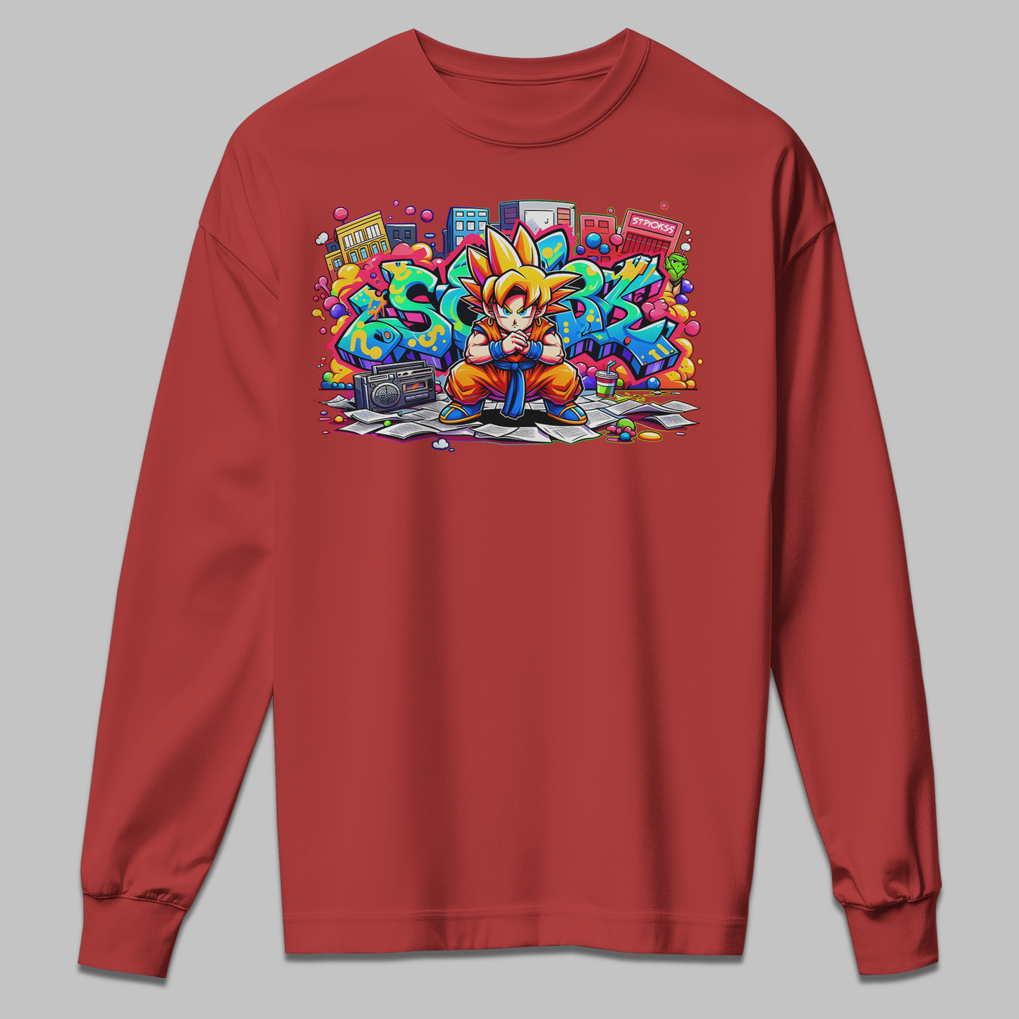 Goku Kids Sweatshirt – Unleash Your Inner Saiyan!