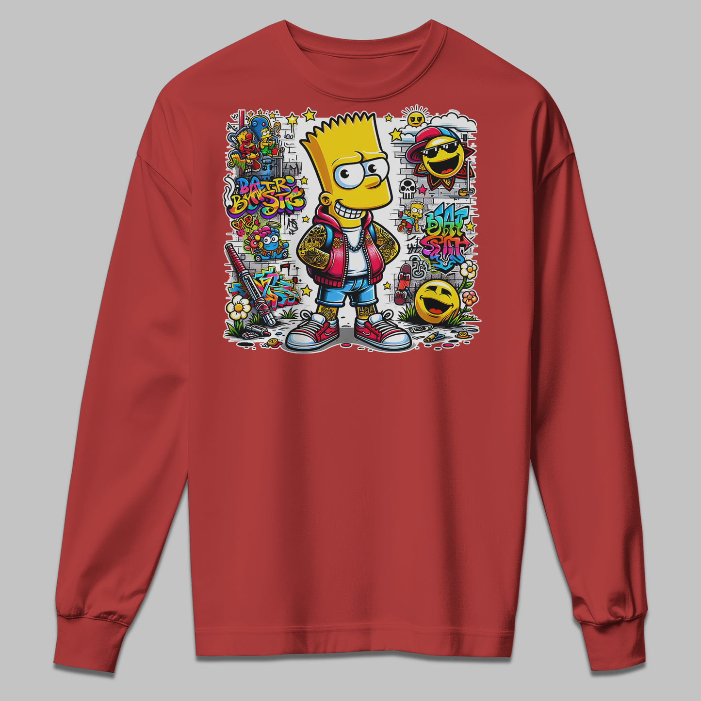 Simpson Bart Graphic Kids Sweatshirt