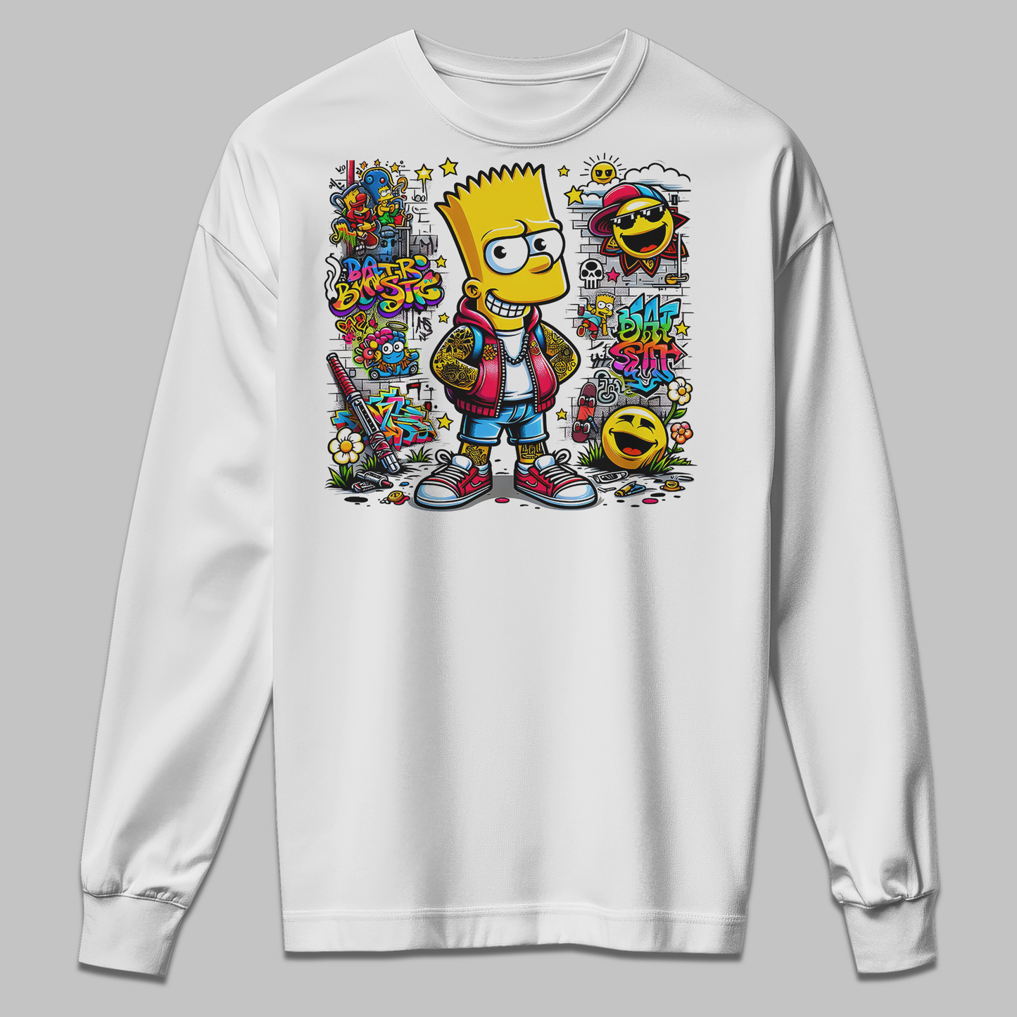 Simpson Bart Graphic Kids Sweatshirt