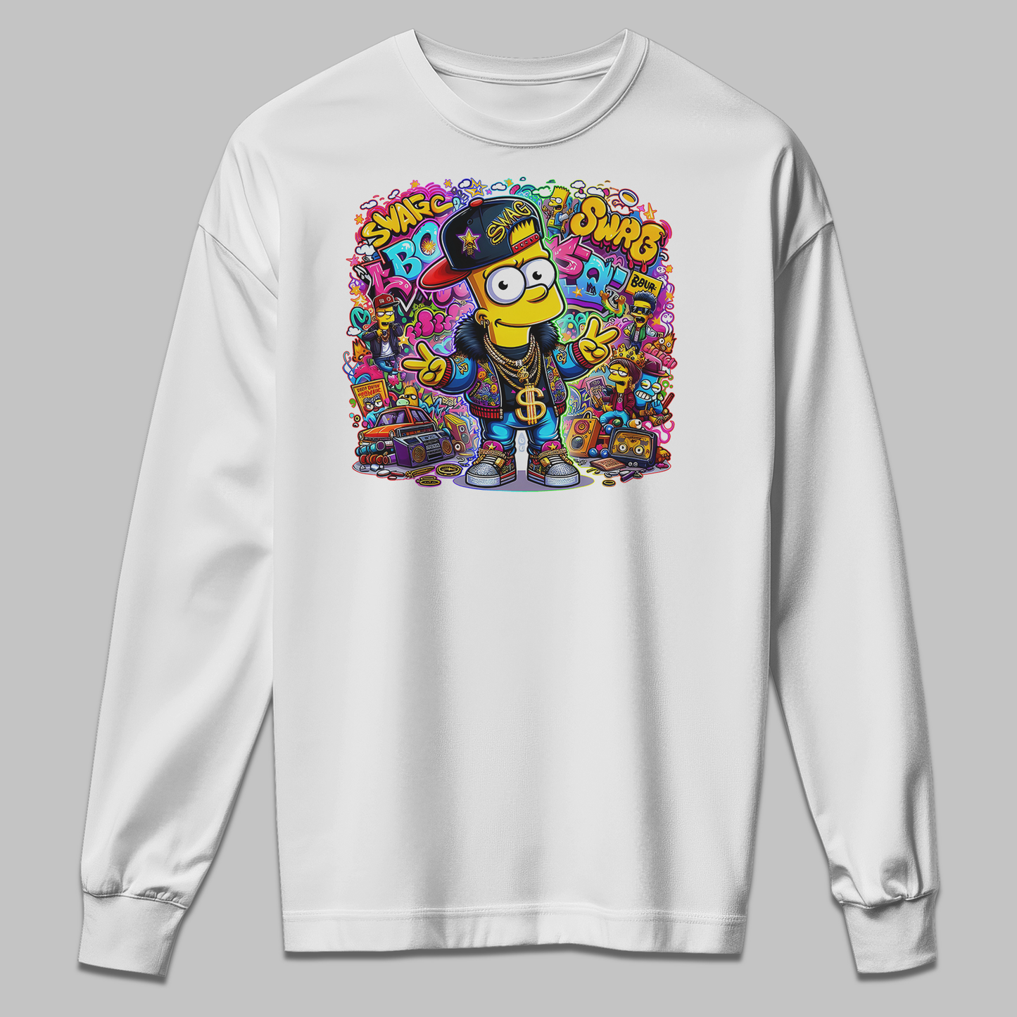 The Simpsons Graphic Kids Sweatshirt